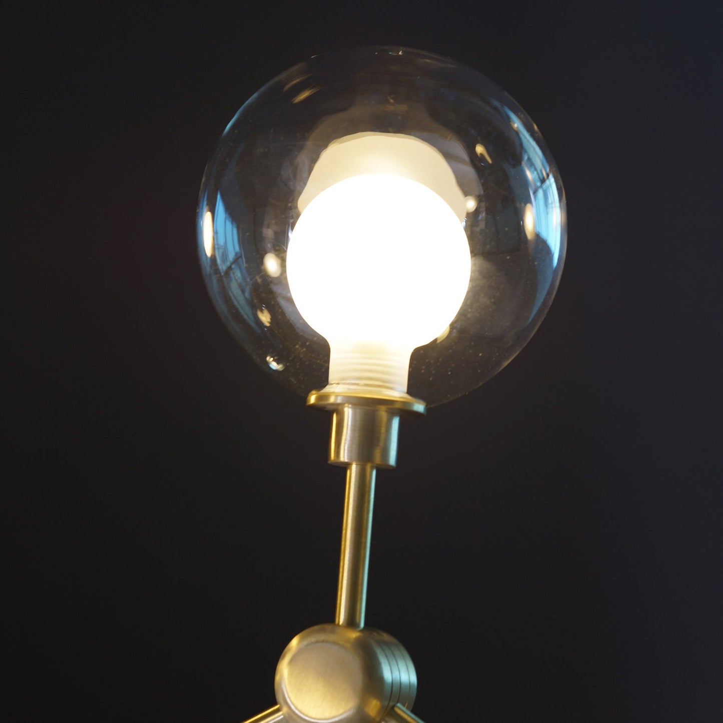 Murano Glass Globe Branch Chandelier Light Fixture