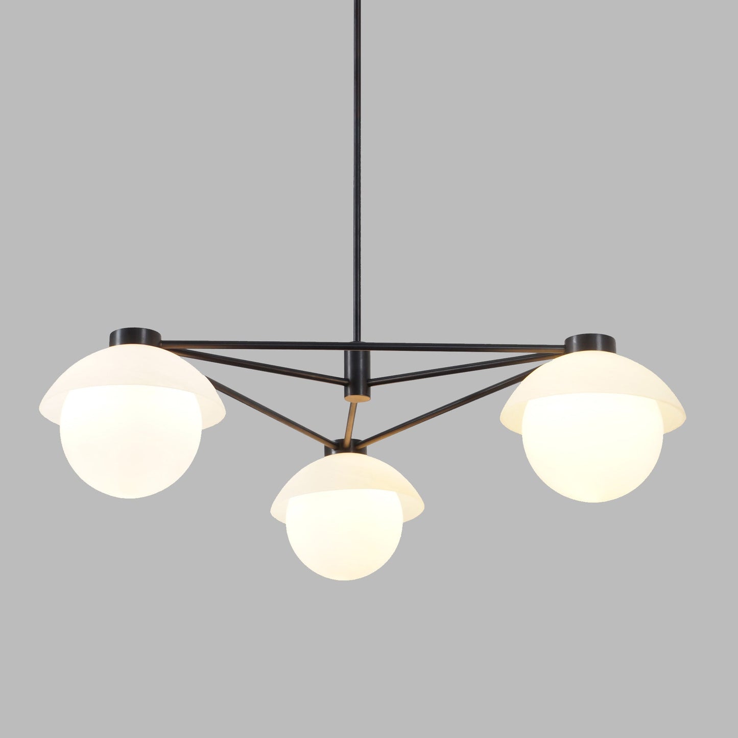 Handcrafted Modern Brass 3 Surface CASA Pendant Light Fixture