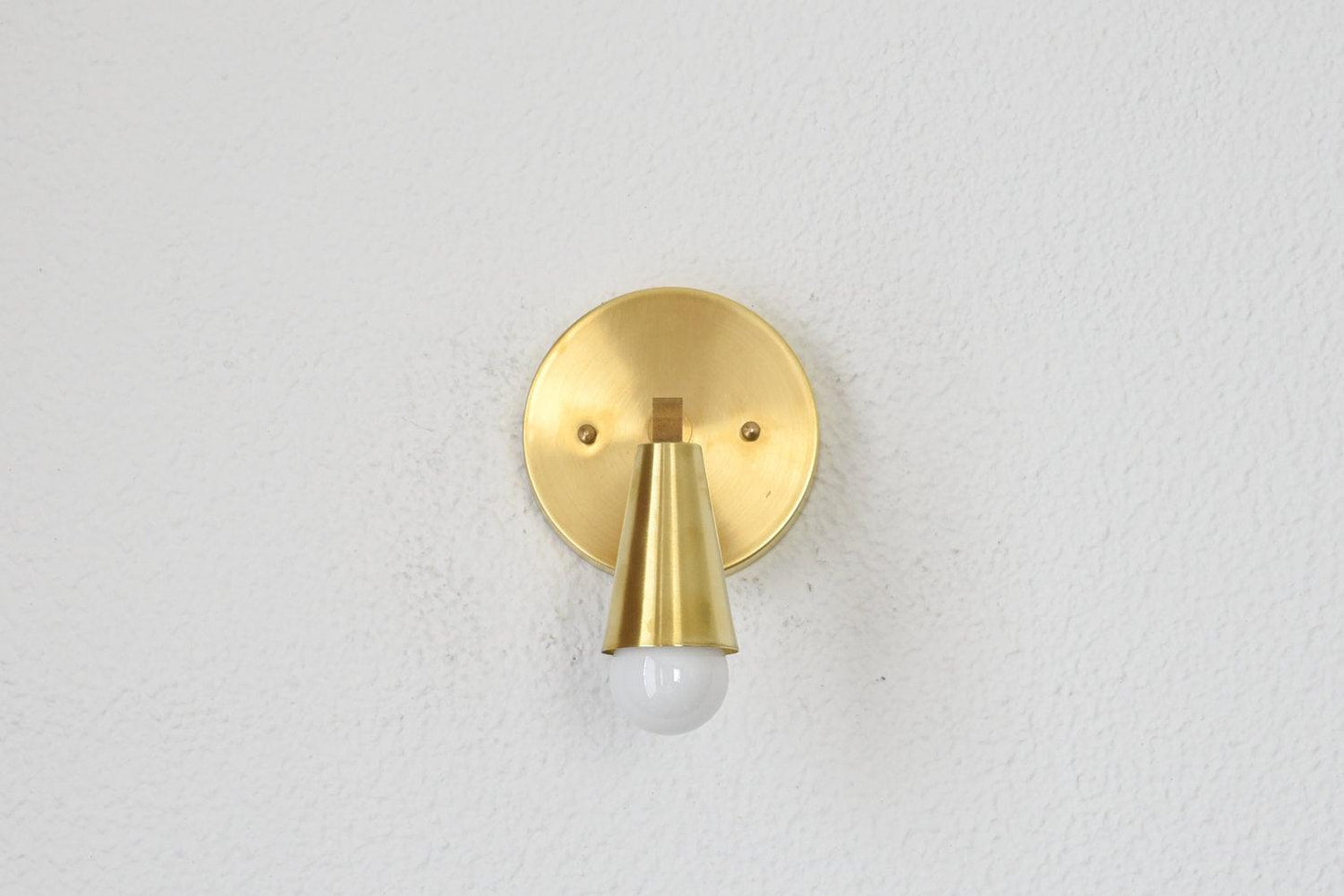 Wall Sconce Single Cone Light Vanity Lamp