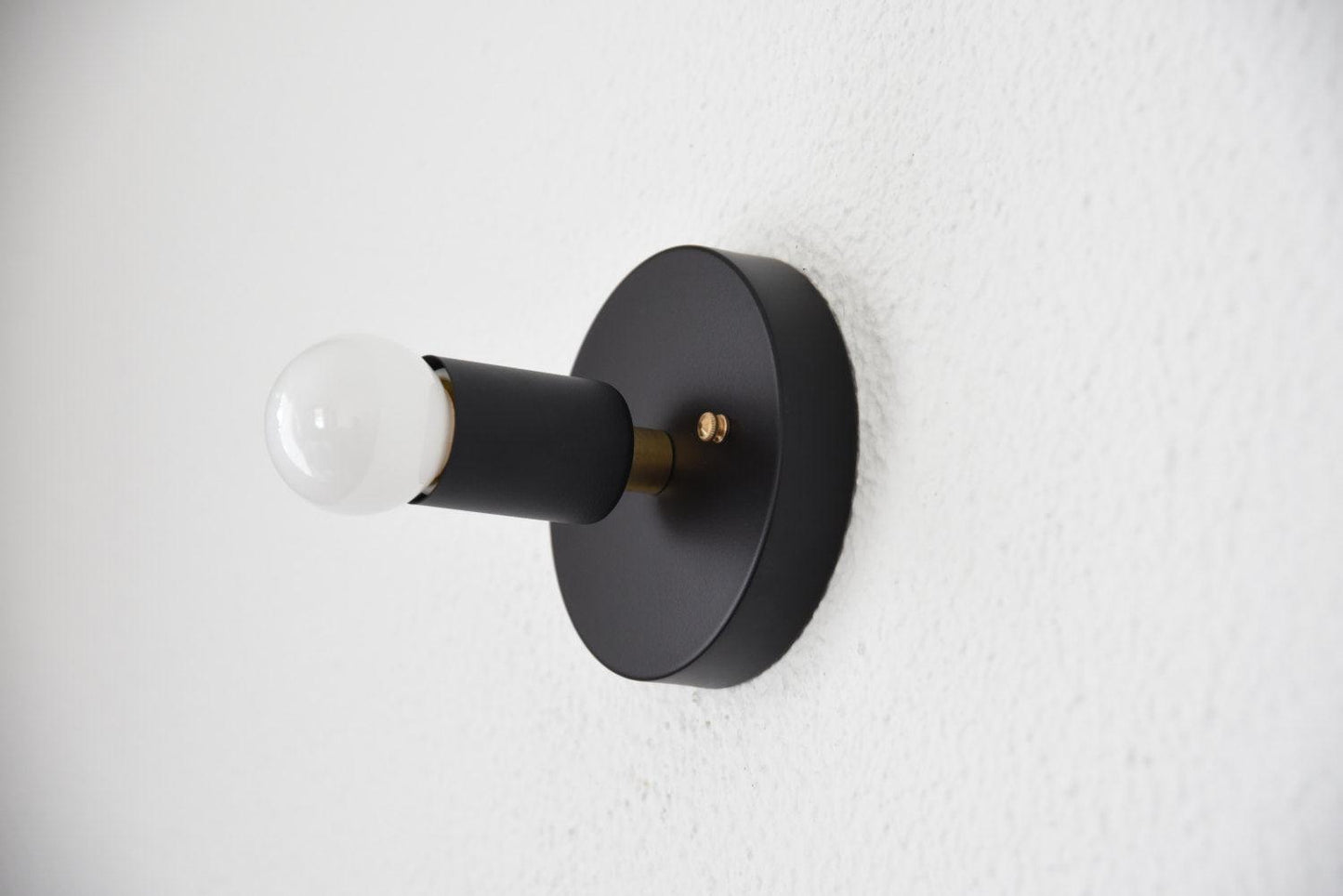 Modern Brass Wall Sconce Industrial Art Light