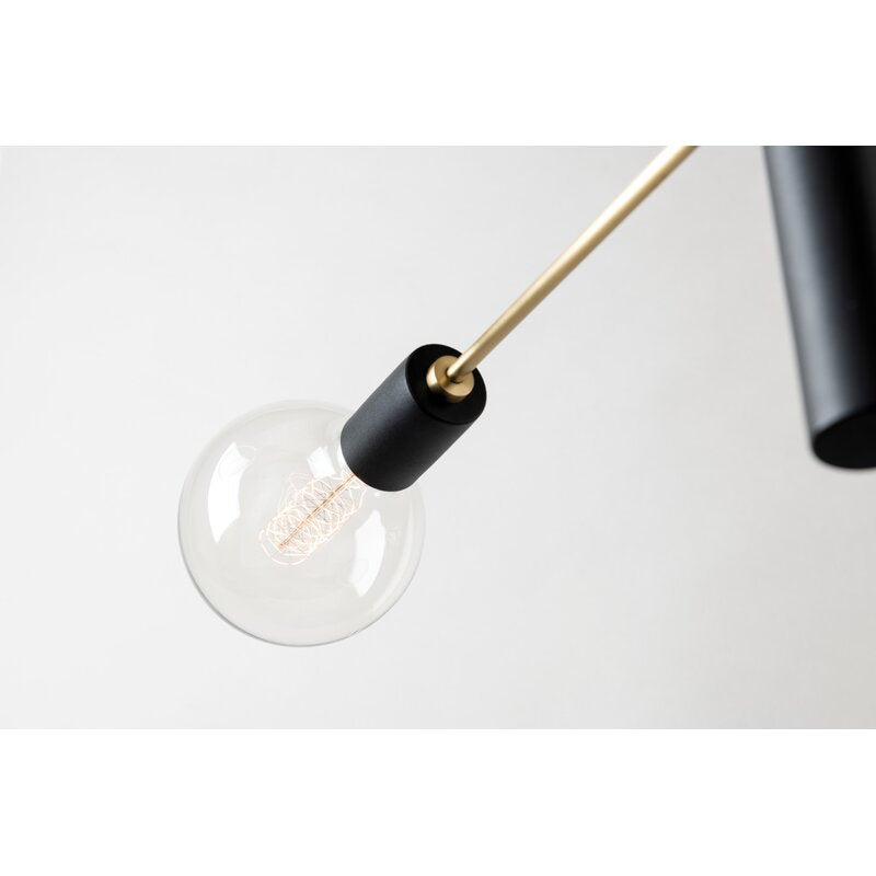 Candice 4-Light Sputnik Modern Linear Chandelier