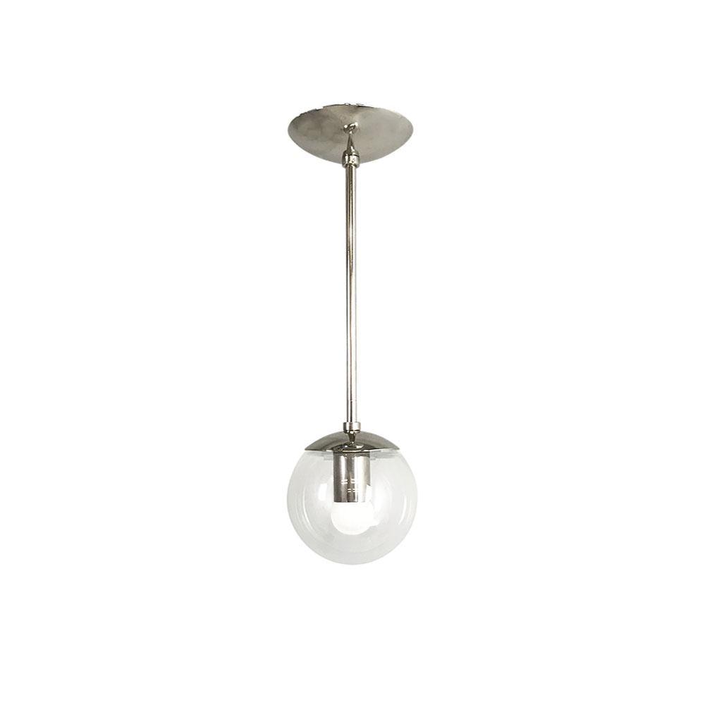Glass Globe Pendant 6" - Doozie Light Studio