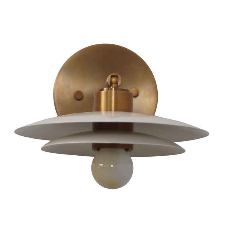 Handmade Single Light Bulb Sputnik Brass Wall Lamp Beside Wall Mount fixture