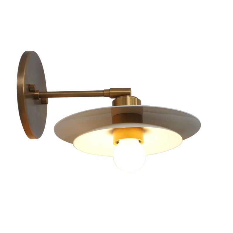 Handmade Single Light Bulb Sputnik Brass Wall Lamp Beside Wall Mount fixture