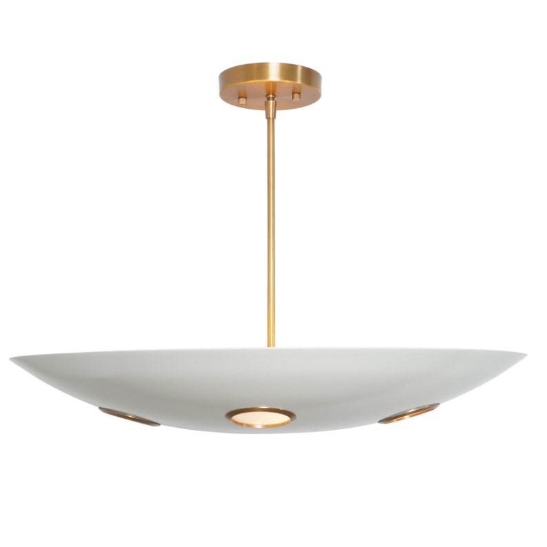 Six Light Pendant Chandelier Light Fixture Handmade Brass Sputnik Chandelier Ceiling Pendant