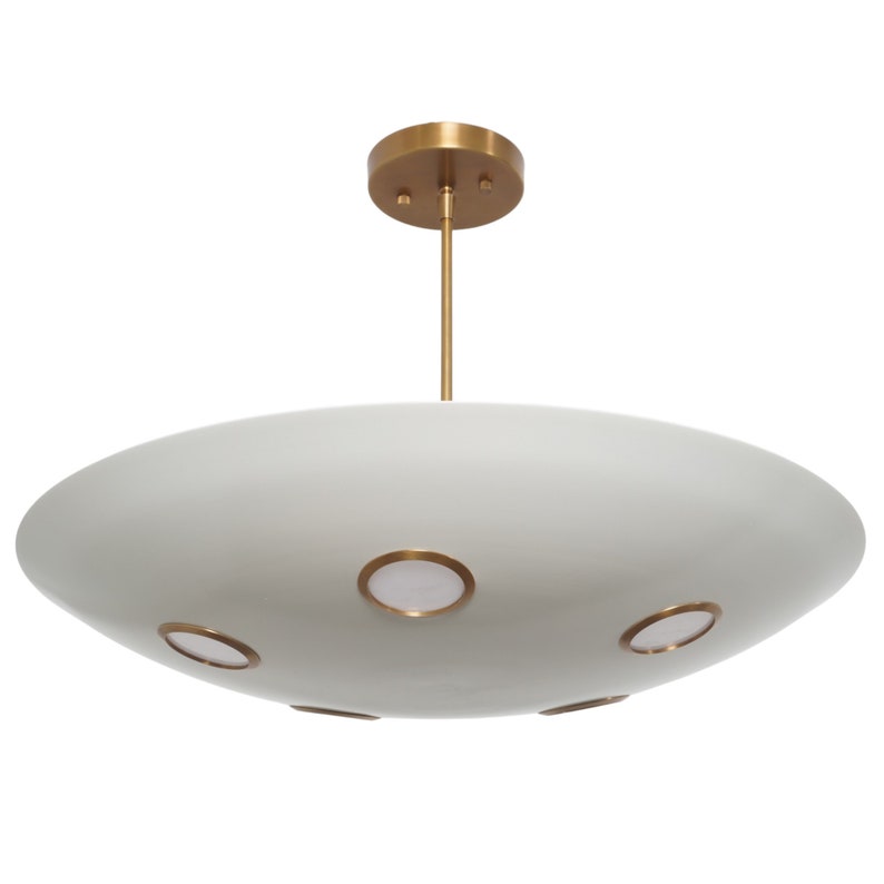 Six Light Pendant Chandelier Light Fixture Handmade Brass Sputnik Chandelier Ceiling Pendant