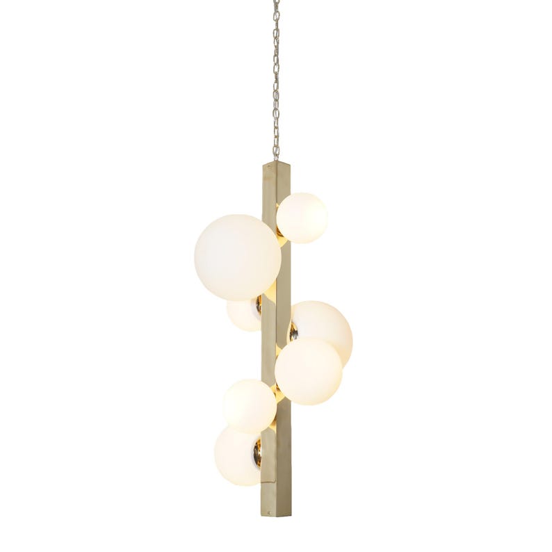 Seven Globe Handmade Sputnik Drop Chandelier Pendant Light Fixture Globe Chandelier