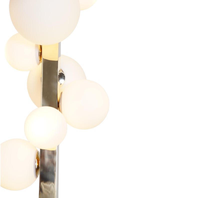 Seven Globe Handmade Sputnik Drop Chandelier Pendant Light Fixture Globe Chandelier