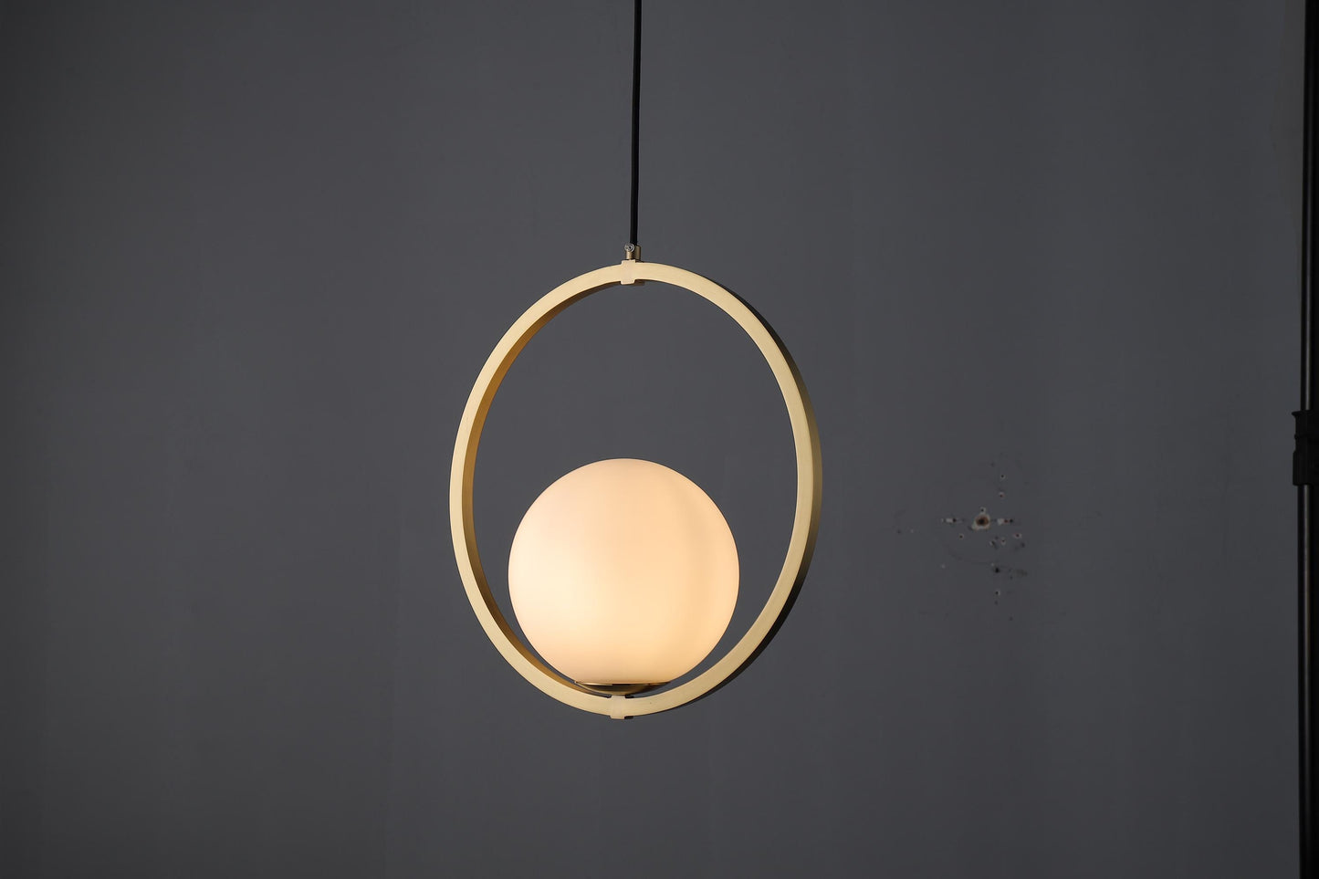 Unique Copper and Glass Chandelier-Elegant Modern Art Deco Pendant Light Fixture for Vintage Interiors