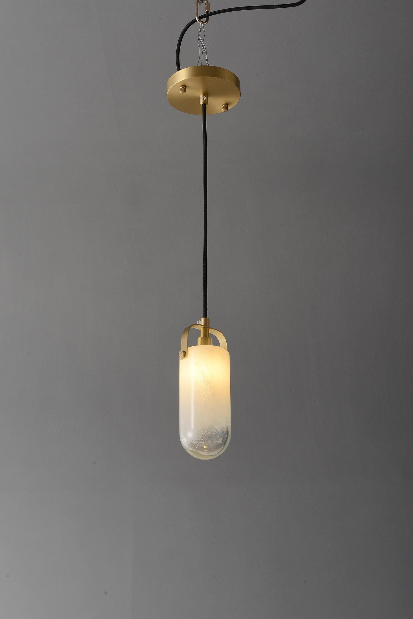 Artisan Brass and Glass Chandelier | Handcrafted Copper Lighting for Luxury Interiors