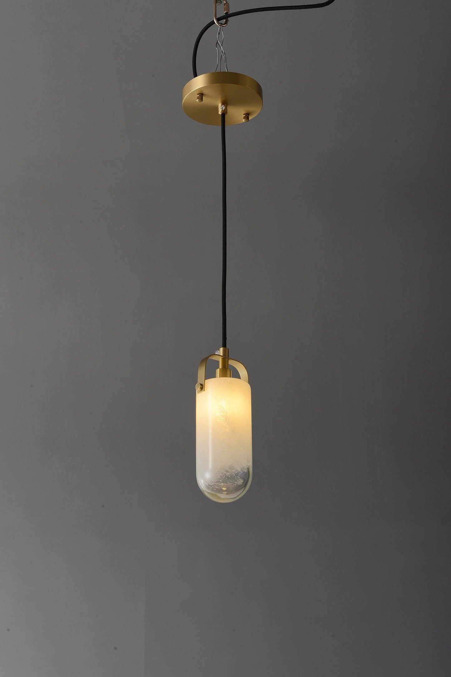 Artisan Brass and Glass Chandelier | Handcrafted Copper Lighting for Luxury Interiors