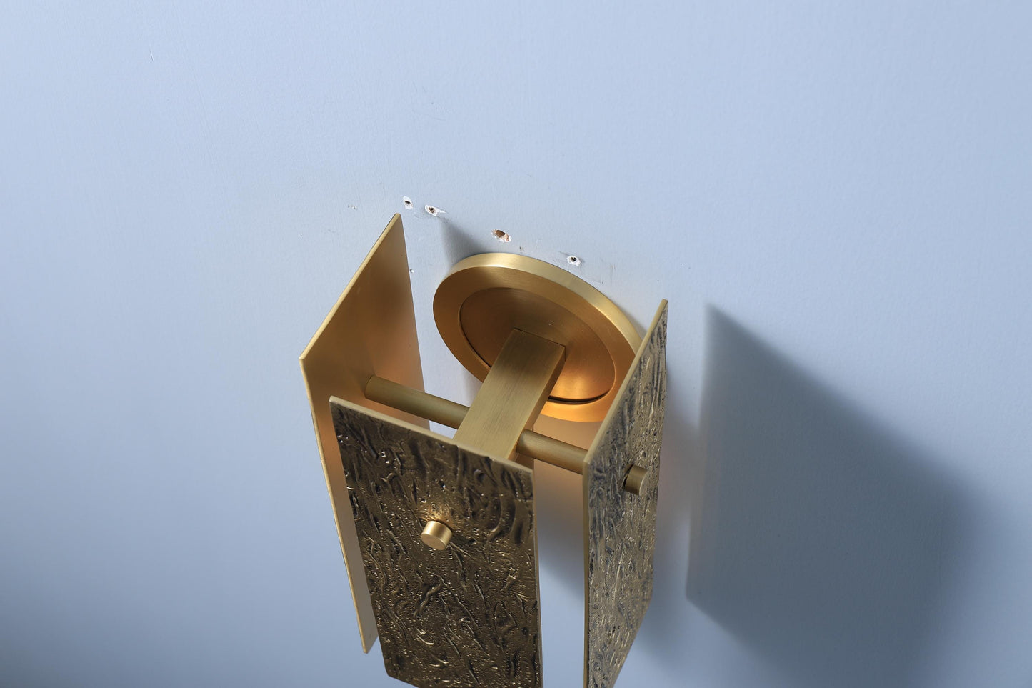 Modern Copper Wall Lamp| Handcrafted Bronze and Copper Luxury Lighting Fixture