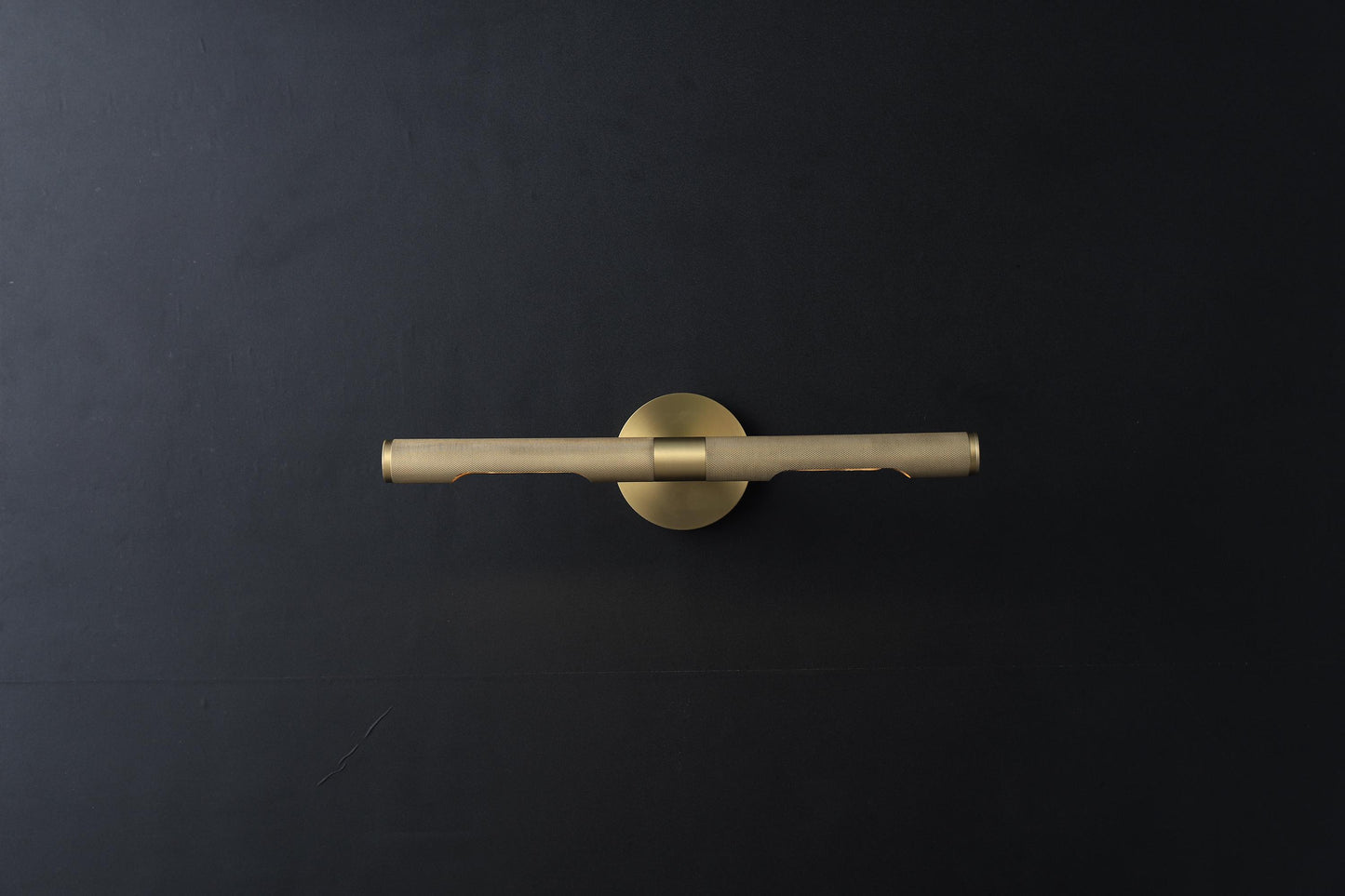 Vintage Copper Wall Light - Copper Wall Lamp with Elegant Black Accents