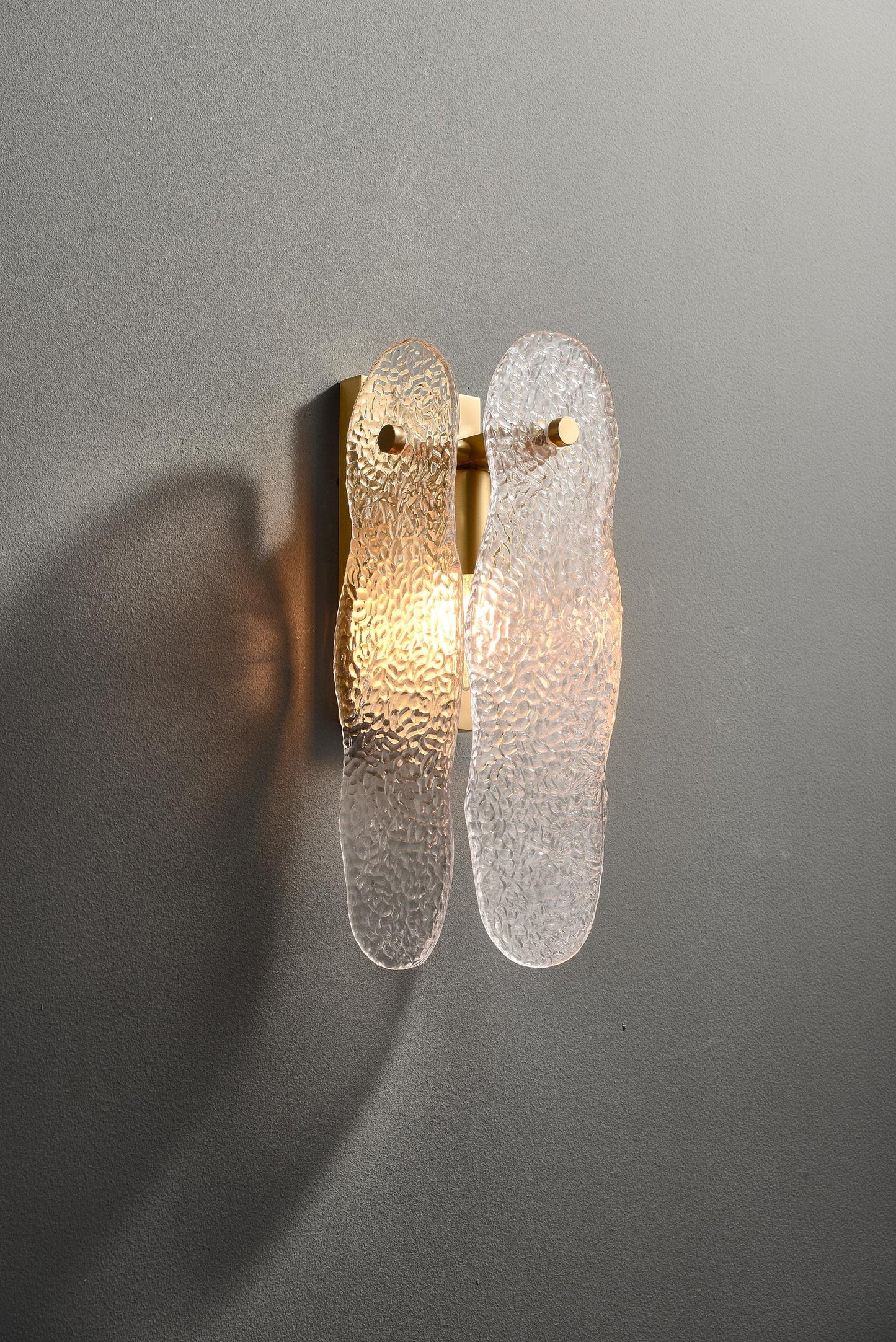 Antique Sconce Glass Copper Brass Wall Sconce Copper Finish