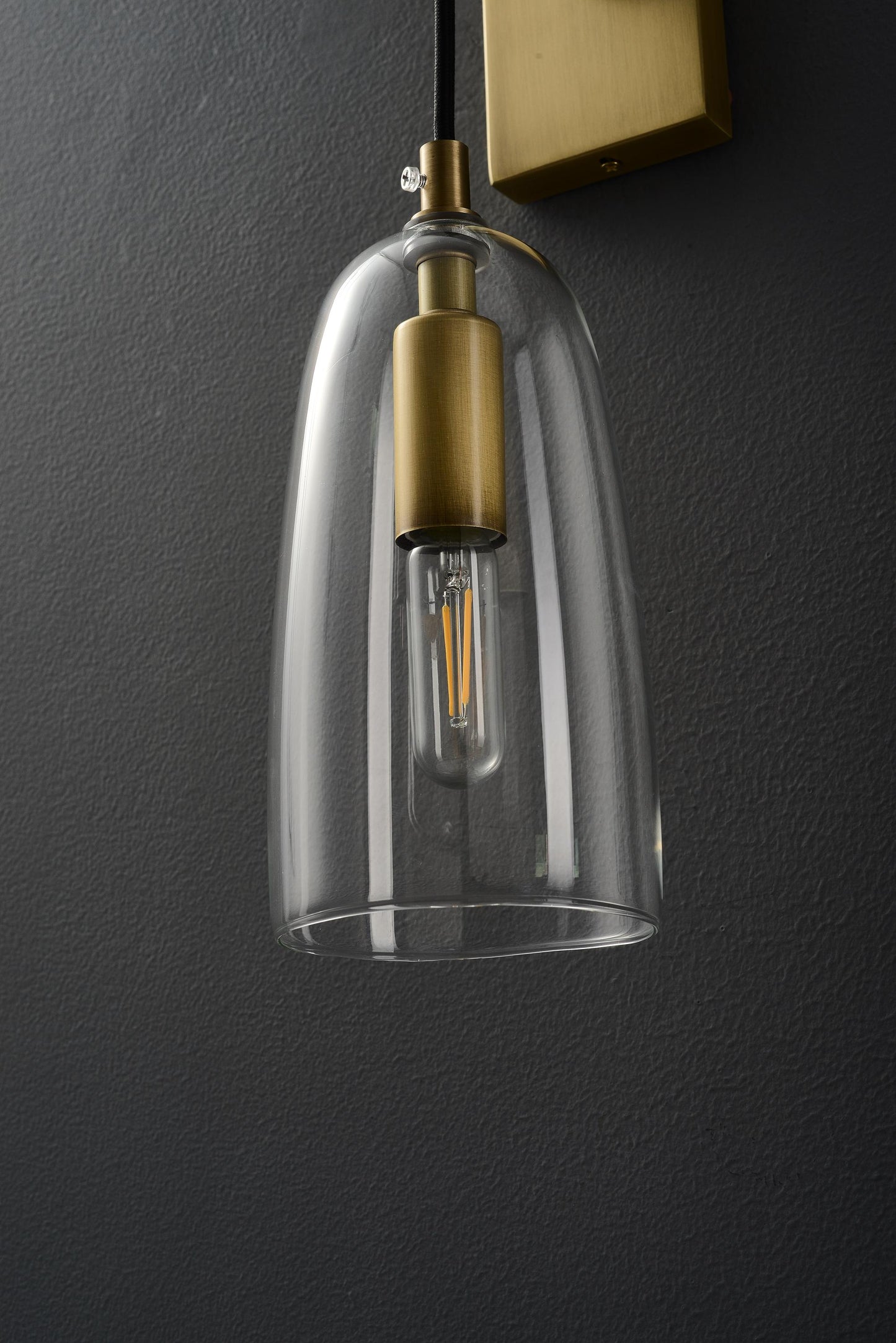 Modern Vintage Luxury Lamp Brass Glass Copper Wall Lamp