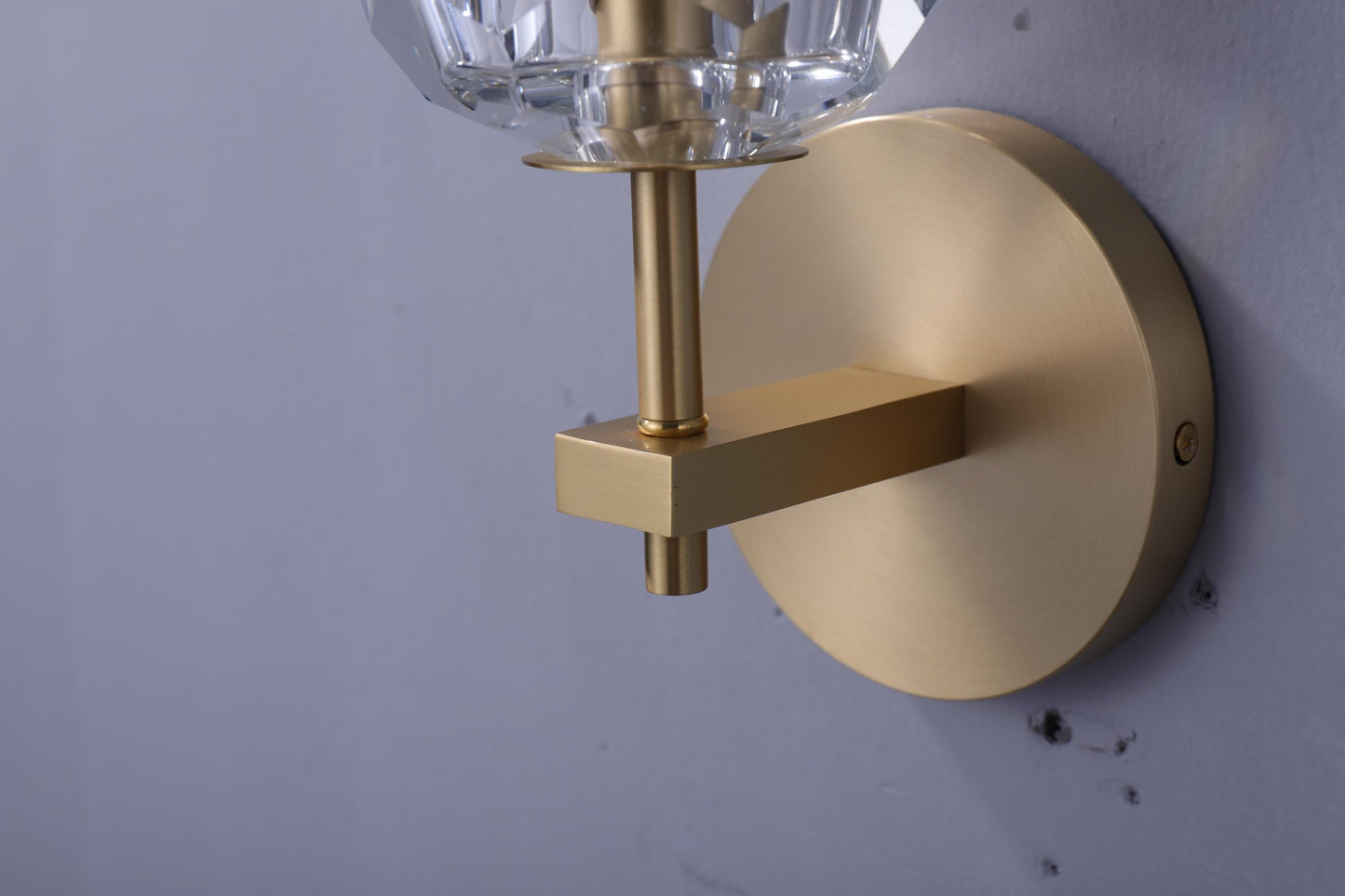 Custom Luxury Copper Wall Lamp with K9 Crystal – Handcrafted Modern Lighting Design