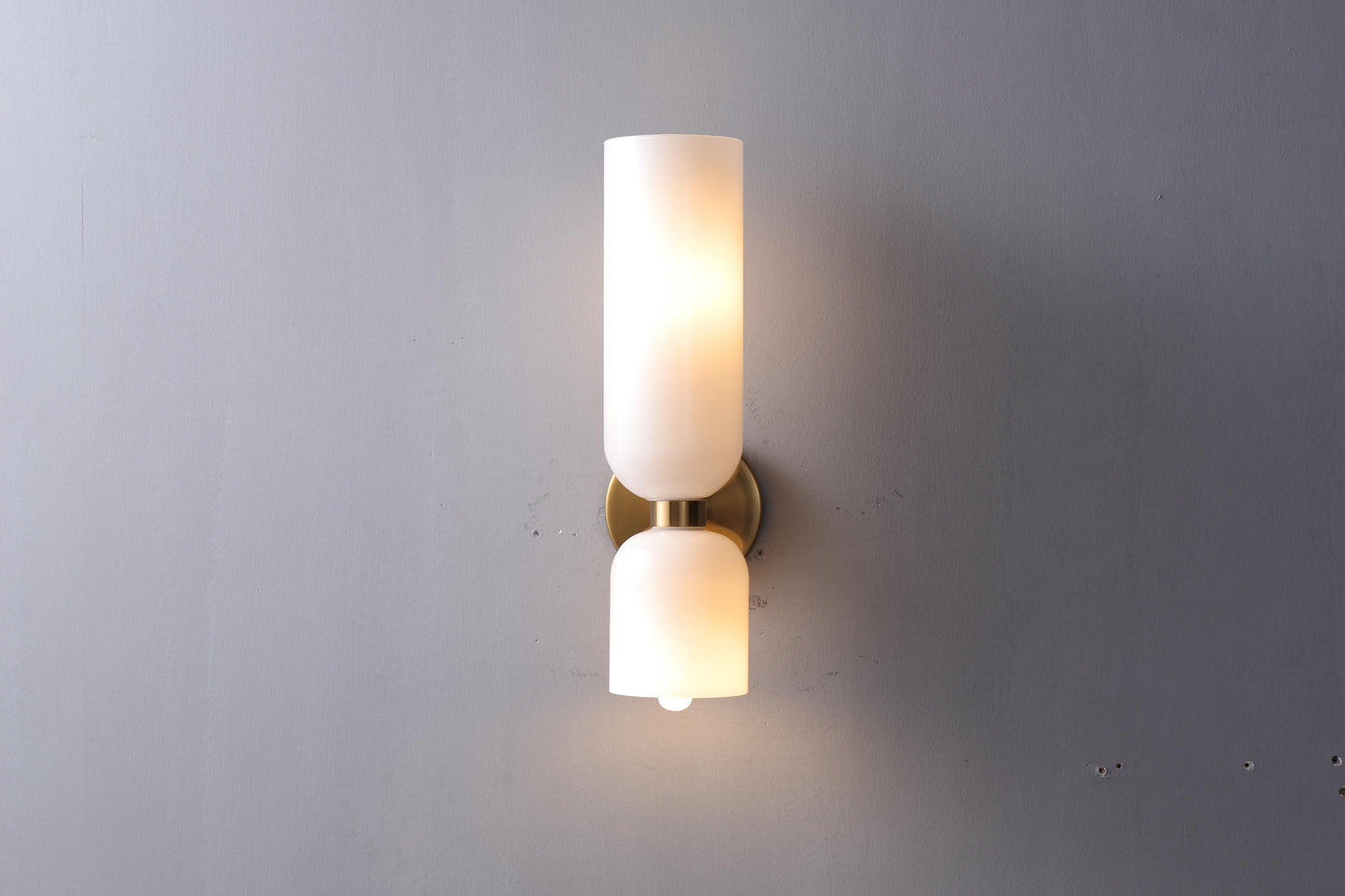Vintage Industrial Iron and Glass Wall Sconce | Modern Rustic Lighting for Any Space