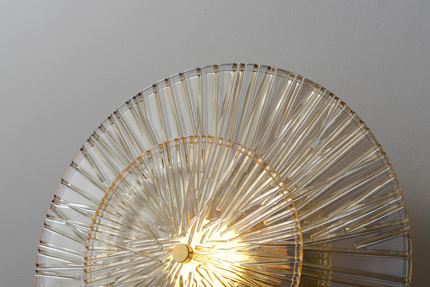 Mid-Century Copper Wall Lamp Custom Night Light Glass Light Fixture