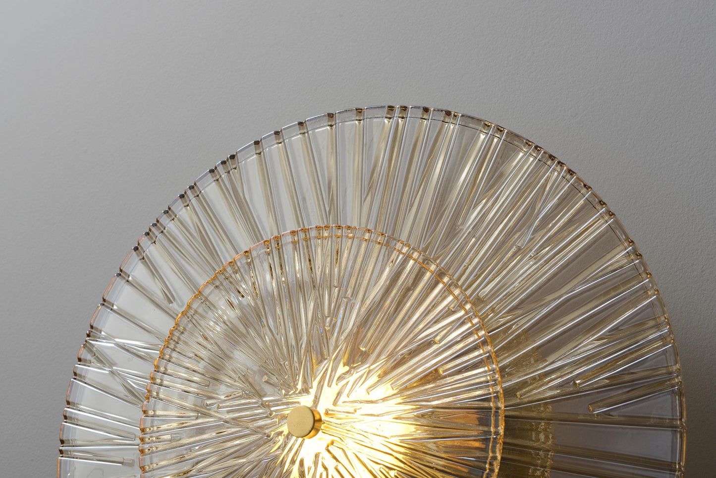 Mid-Century Copper Wall Lamp Custom Night Light Glass Light Fixture