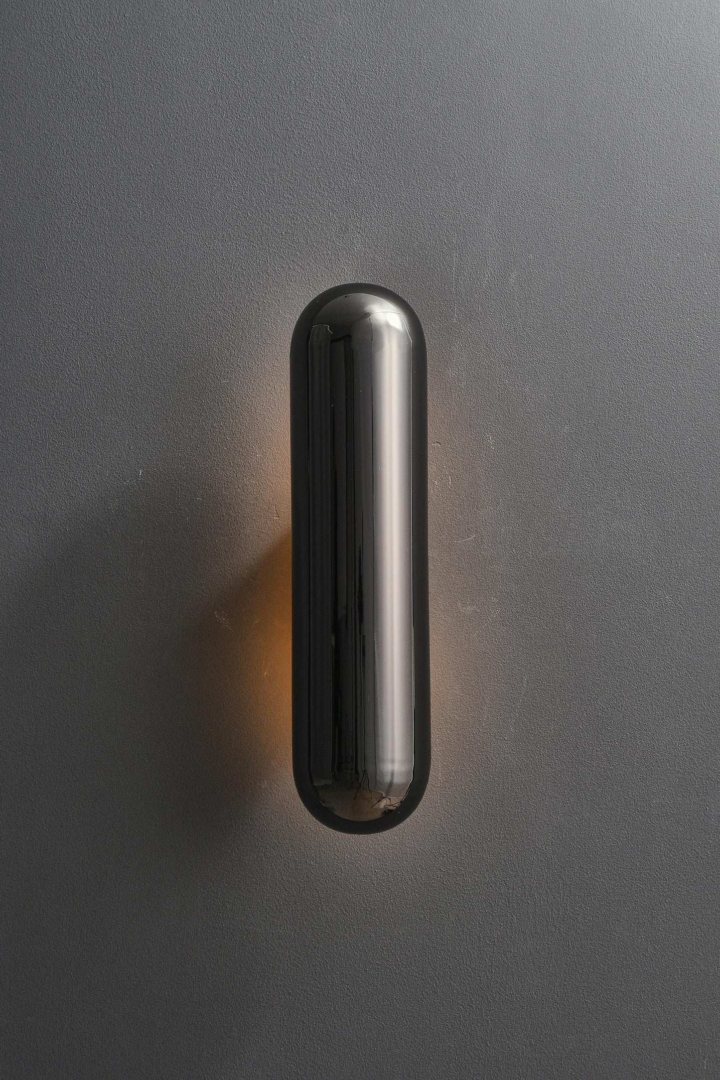 Black Electroplated Wall Light - Sand Black Finish Elegant Wall Lamp Fixture