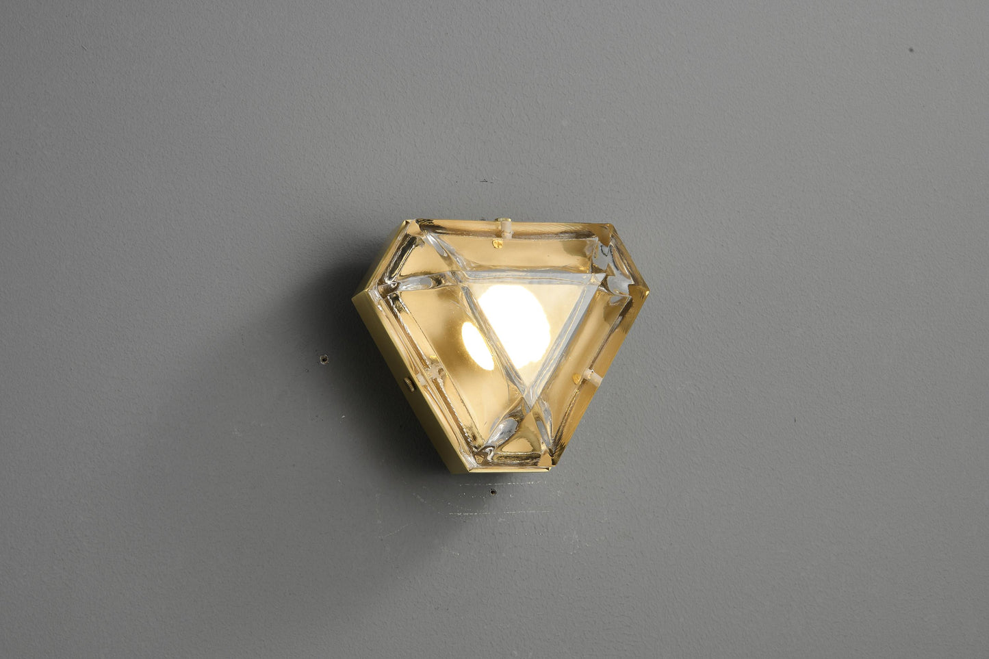 Vintage Mid-Century Copper+Glass Wall Lamp – Single & Double Head Light Fixture