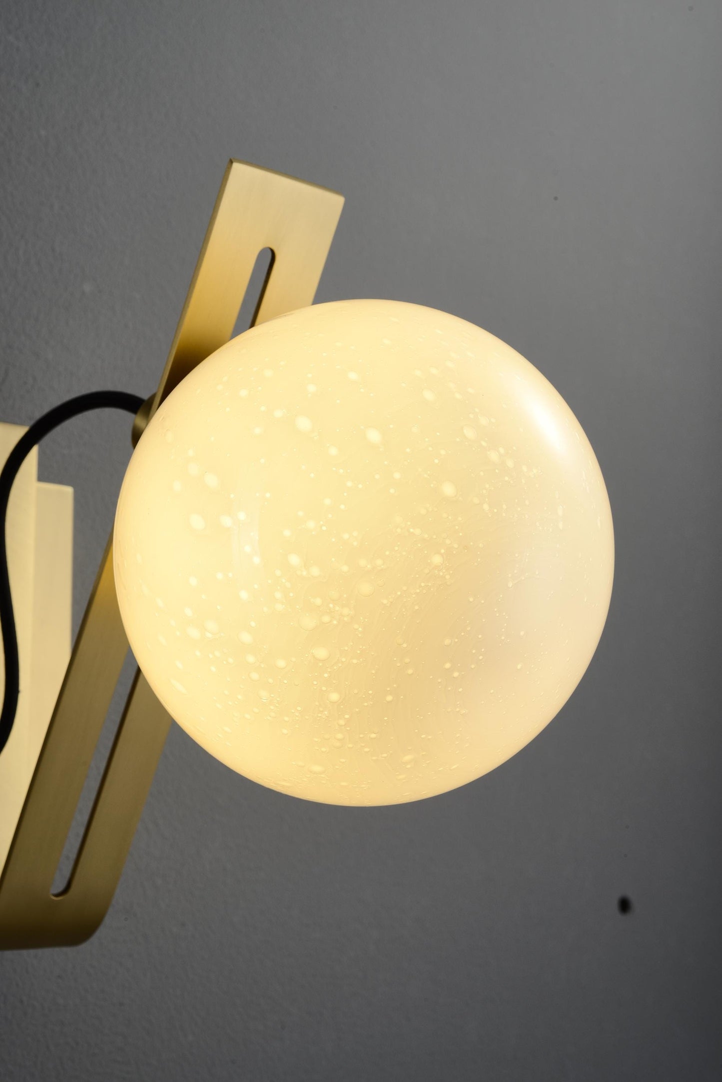 Trendy Black and Copper Wall Sconce | Elegant Copper and Glass Wall Light for Modern Spaces