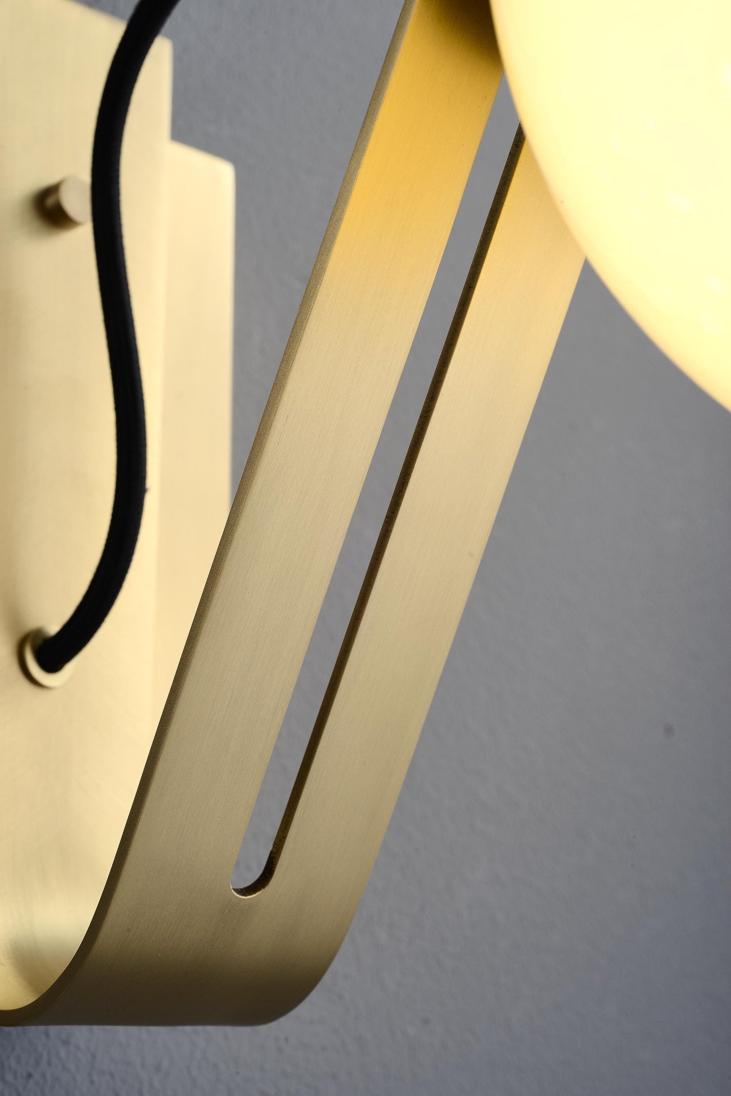 Trendy Black and Copper Wall Sconce | Elegant Copper and Glass Wall Light for Modern Spaces