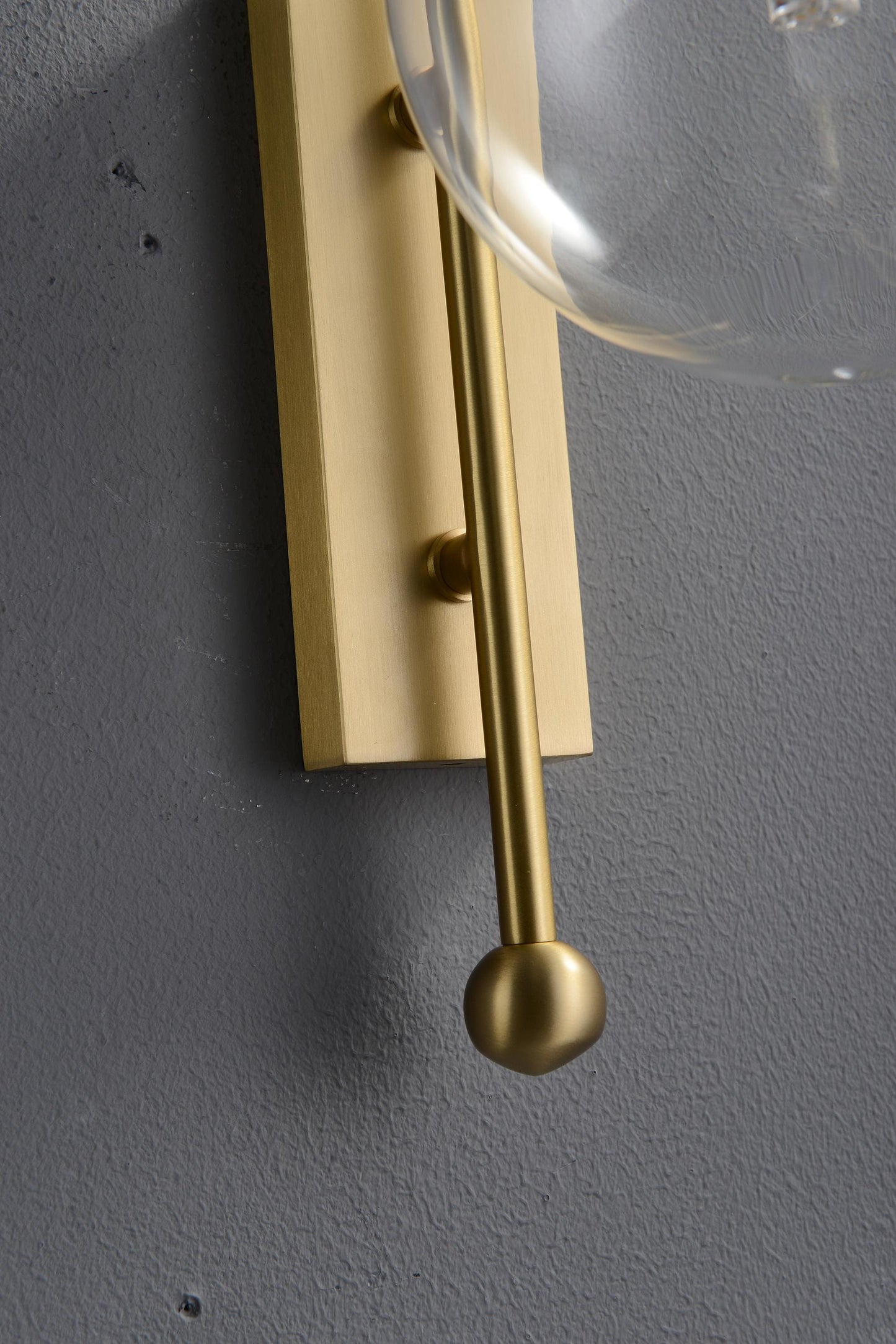 Industrial Black Copper Wall Light | Chic Copper and Glass Wall Lamp for Contemporary Style