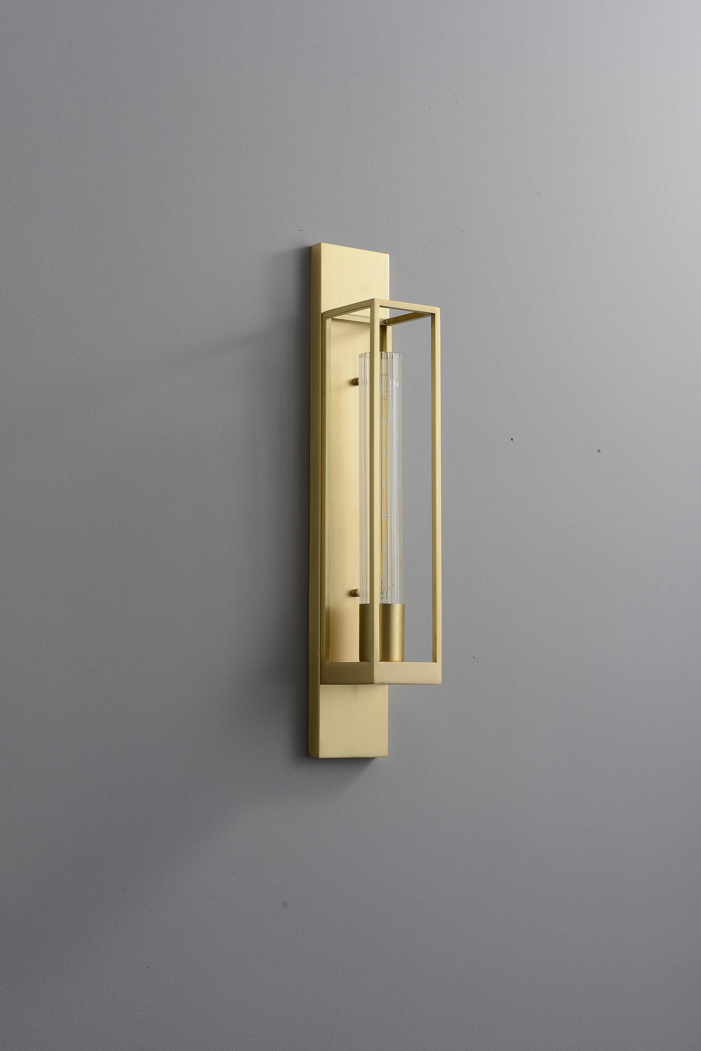 Vintage Copper Wall Sconce | Contemporary Glass and Copper Wall Lamp, Industrial Art Deco Sconce