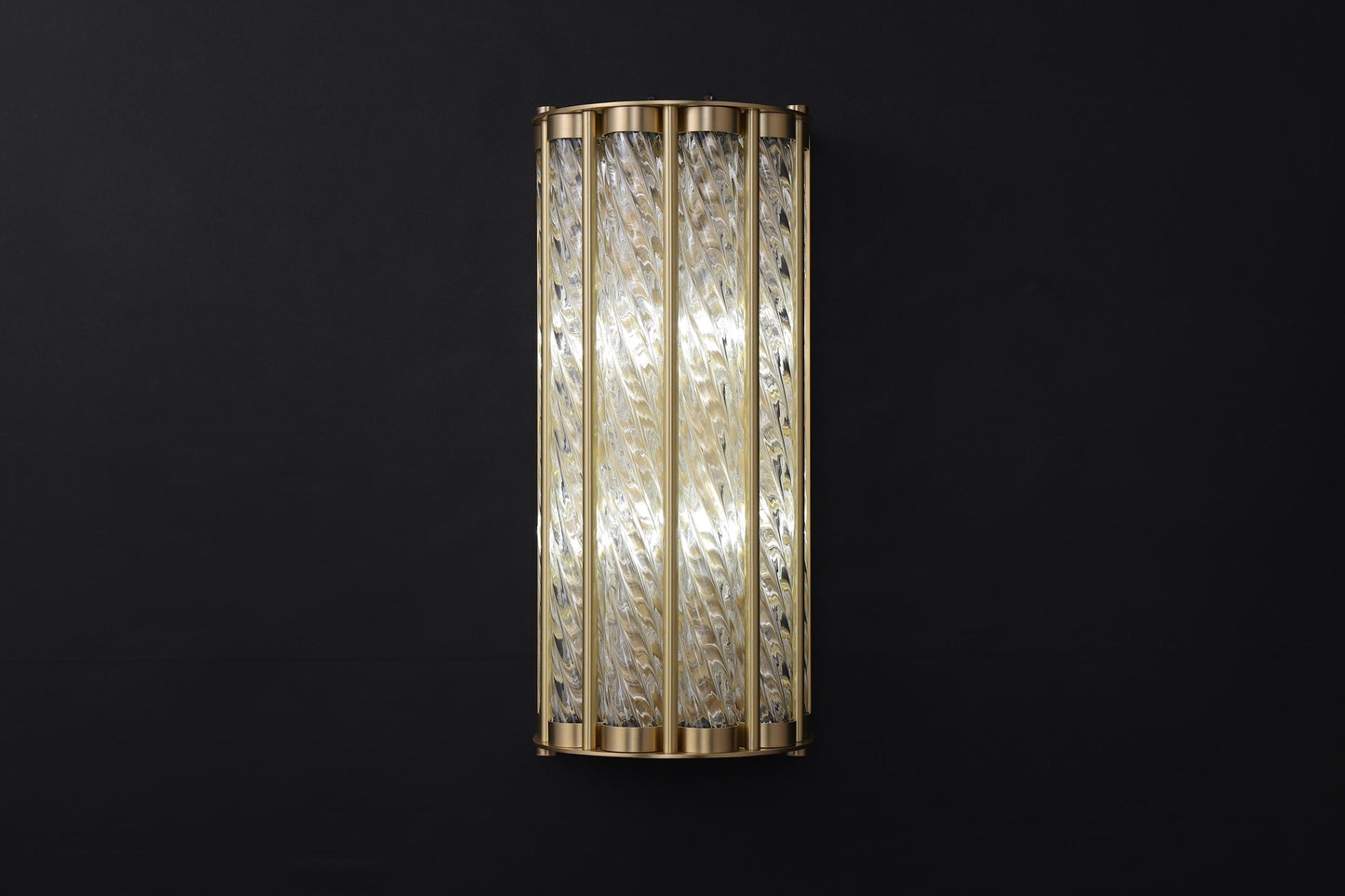 Rustic and Contemporary Copper Wall Lamp | Industrial Copper and Glass Wall Lighting for Modern and Vintage Styles
