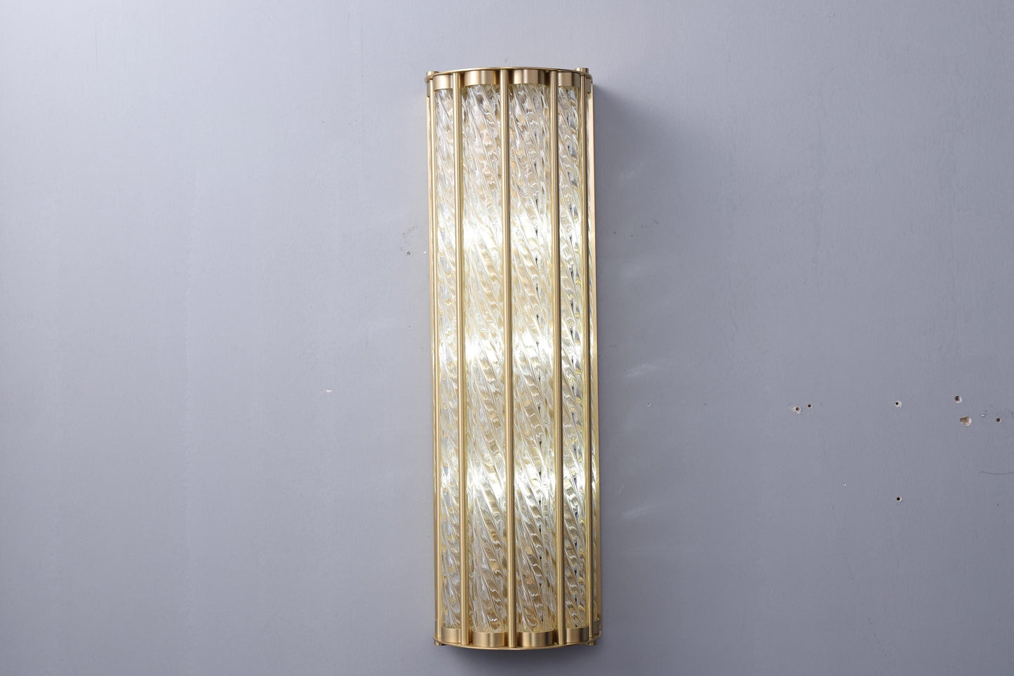 Rustic and Contemporary Copper Wall Lamp | Industrial Copper and Glass Wall Lighting for Modern and Vintage Styles