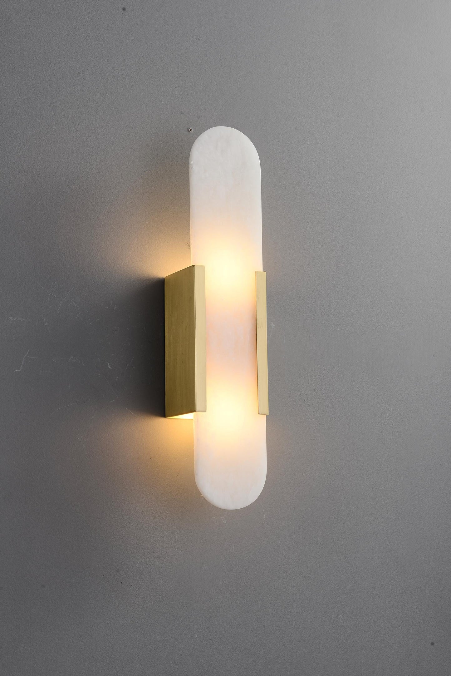 Elegant Marble Copper Wall Fixture | All Copper Wall Lamp for Luxurious Decor