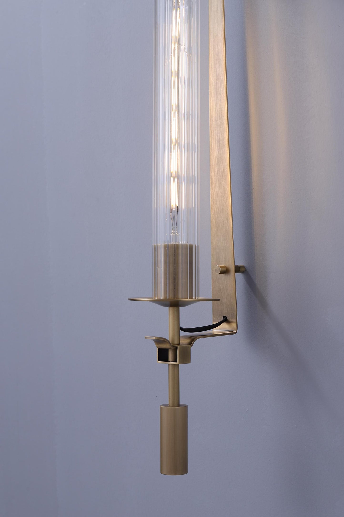 Modern Bronze Wall Lights | Rustic and Vintage Copper and Glass Wall Sconces for Living Room