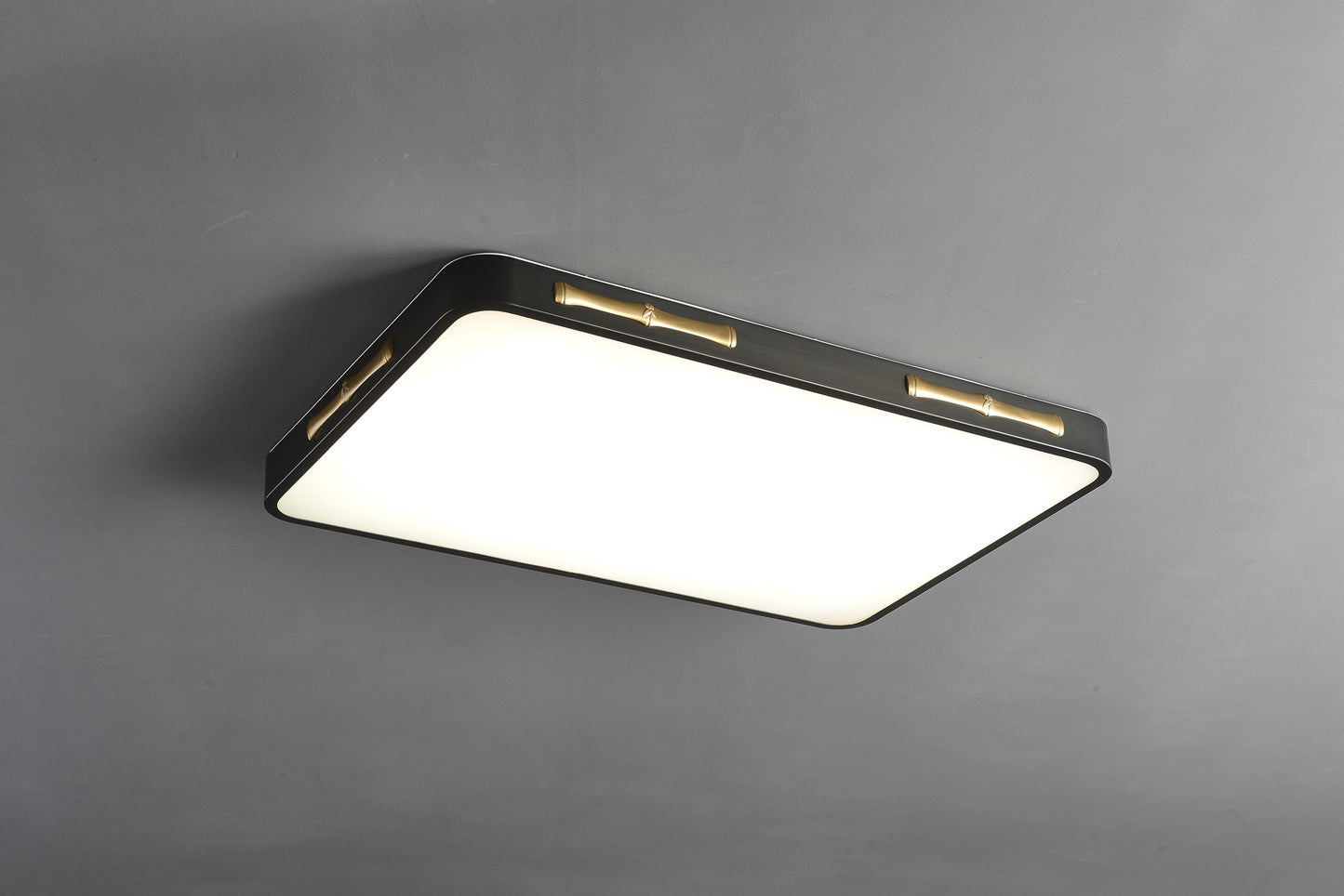 Fashionable Copper and Black Ceiling Fixture | Modern Acrylic Pendant Light