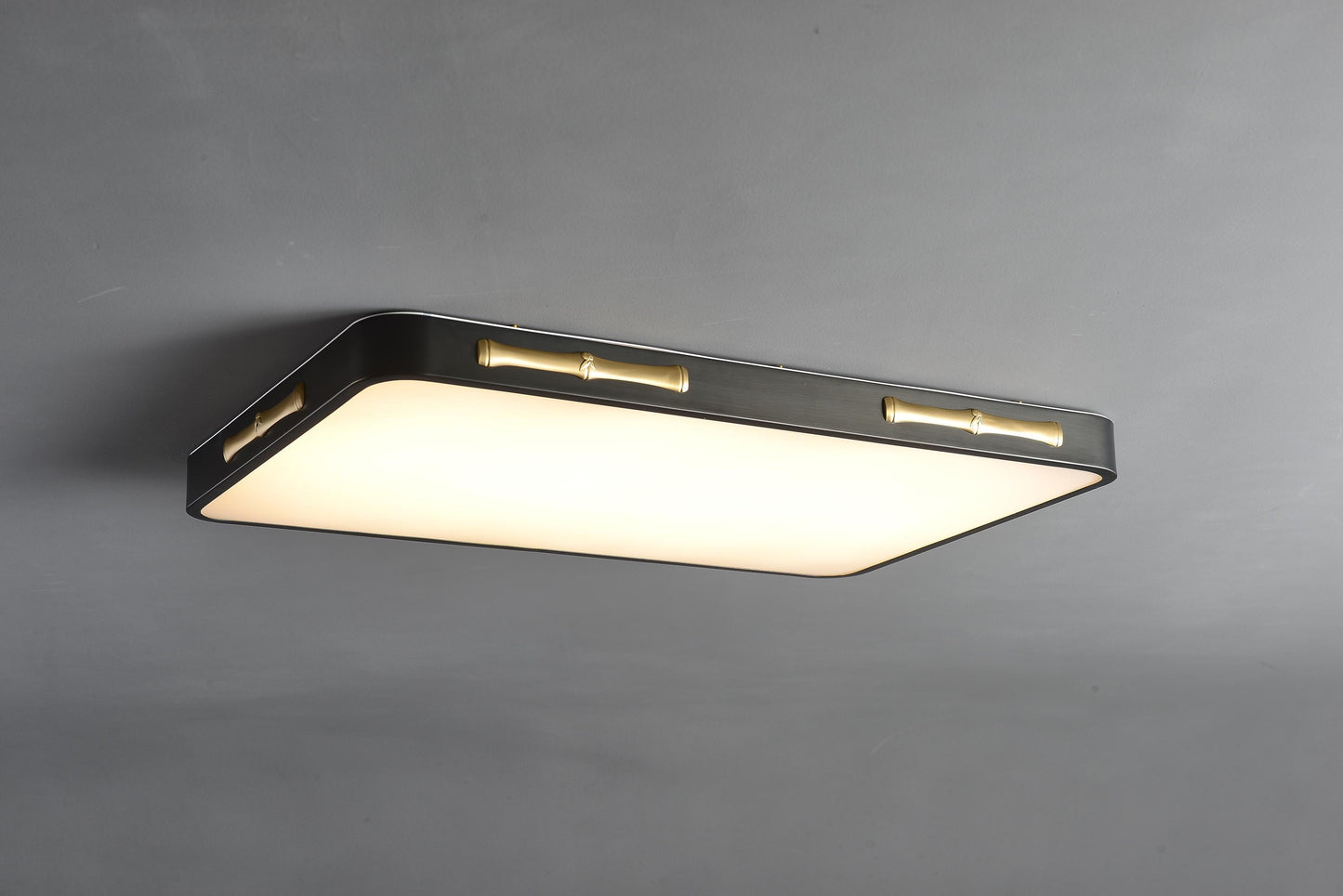 Fashionable Copper and Black Ceiling Fixture | Modern Acrylic Pendant Light