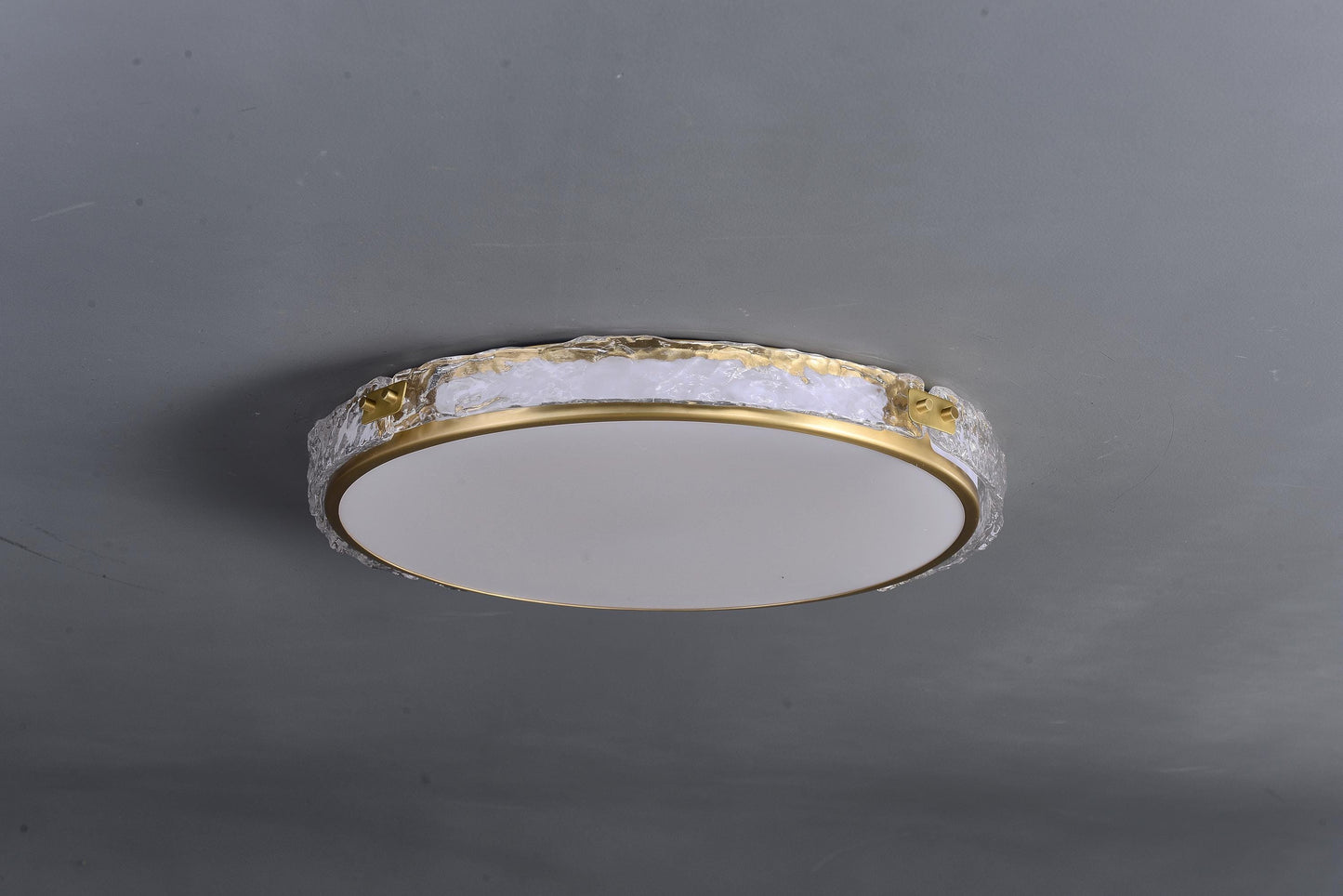 Vintage Copper and Black Ceiling Lamps with Glass Shade for Contemporary Homes