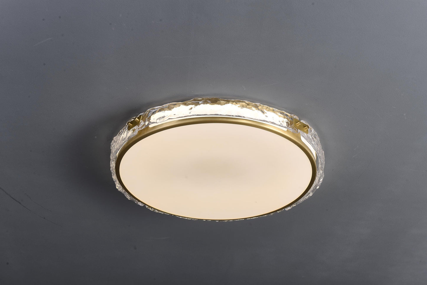 Vintage Copper and Black Ceiling Lamps with Glass Shade for Contemporary Homes