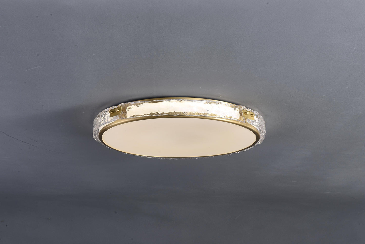 Vintage Copper and Black Ceiling Lamps with Glass Shade for Contemporary Homes