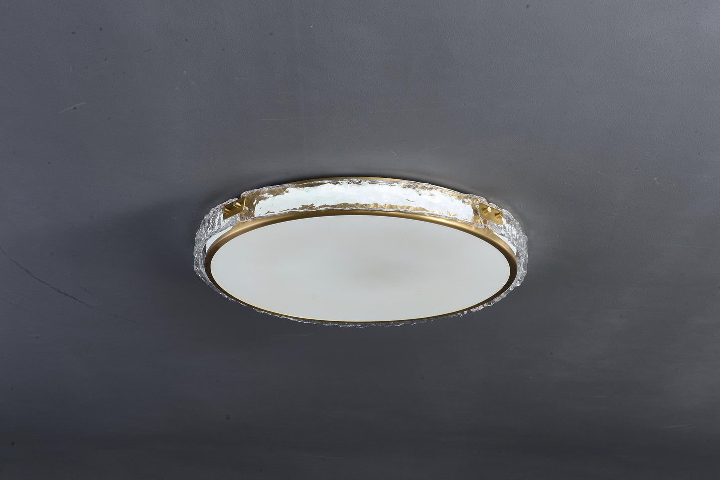 Vintage Copper and Black Ceiling Lamps with Glass Shade for Contemporary Homes