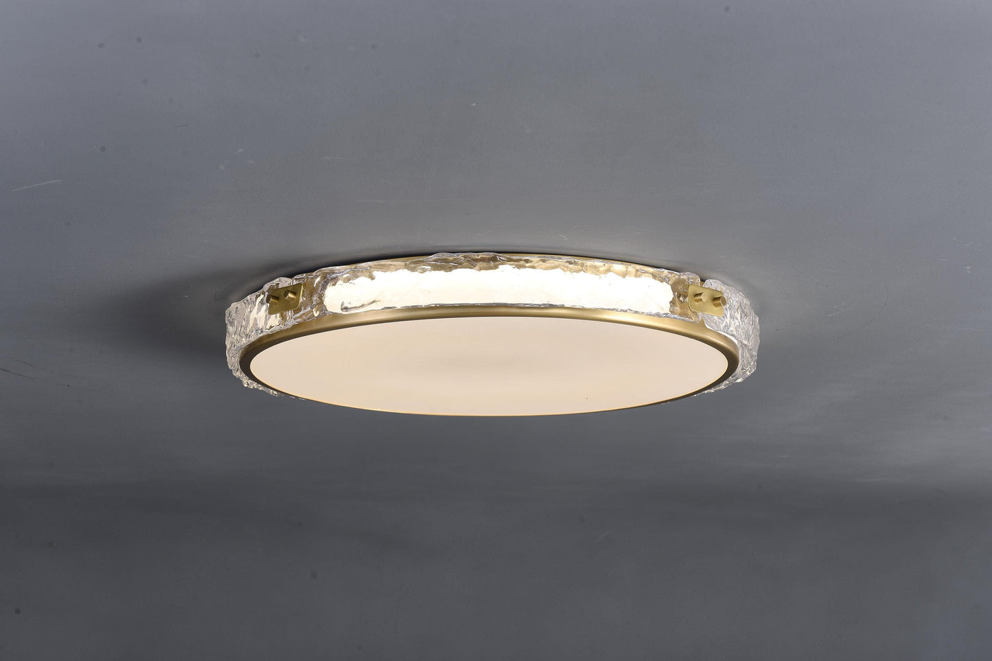 Vintage Copper and Black Ceiling Lamps with Glass Shade for Contemporary Homes