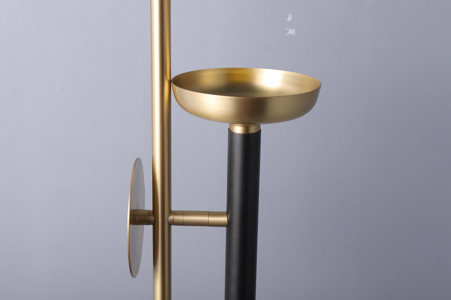 Elegant Copper and Marble Table Lamp – Modern Black and Copper Desk Lighting with Marble Base for Unique Home Decor
