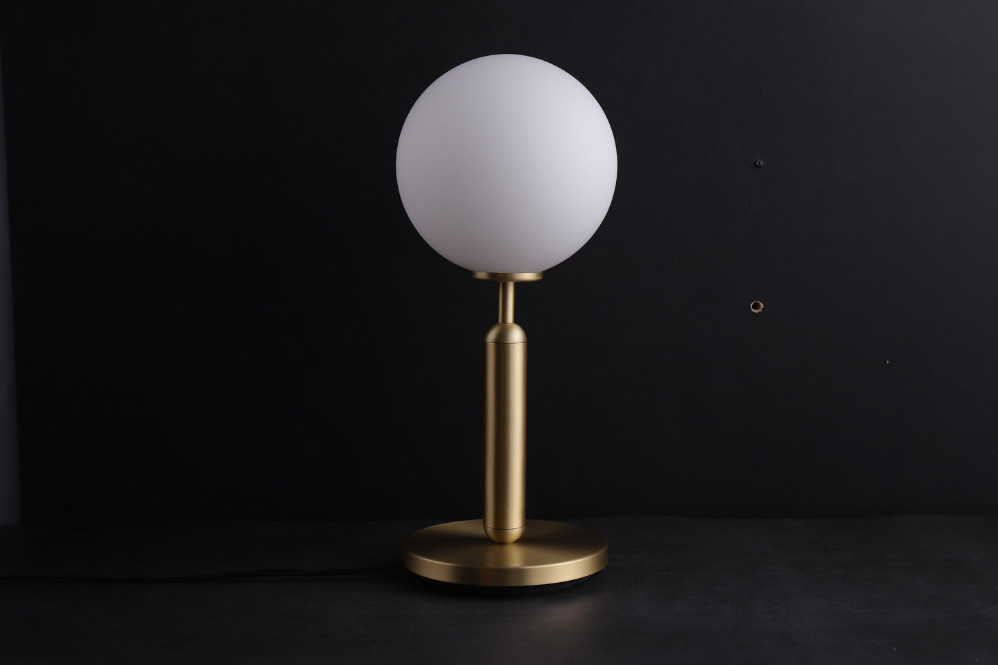 Antique All-Copper Table Lamp with Glass Shade | Modern and Vintage Copper Desk Lighting