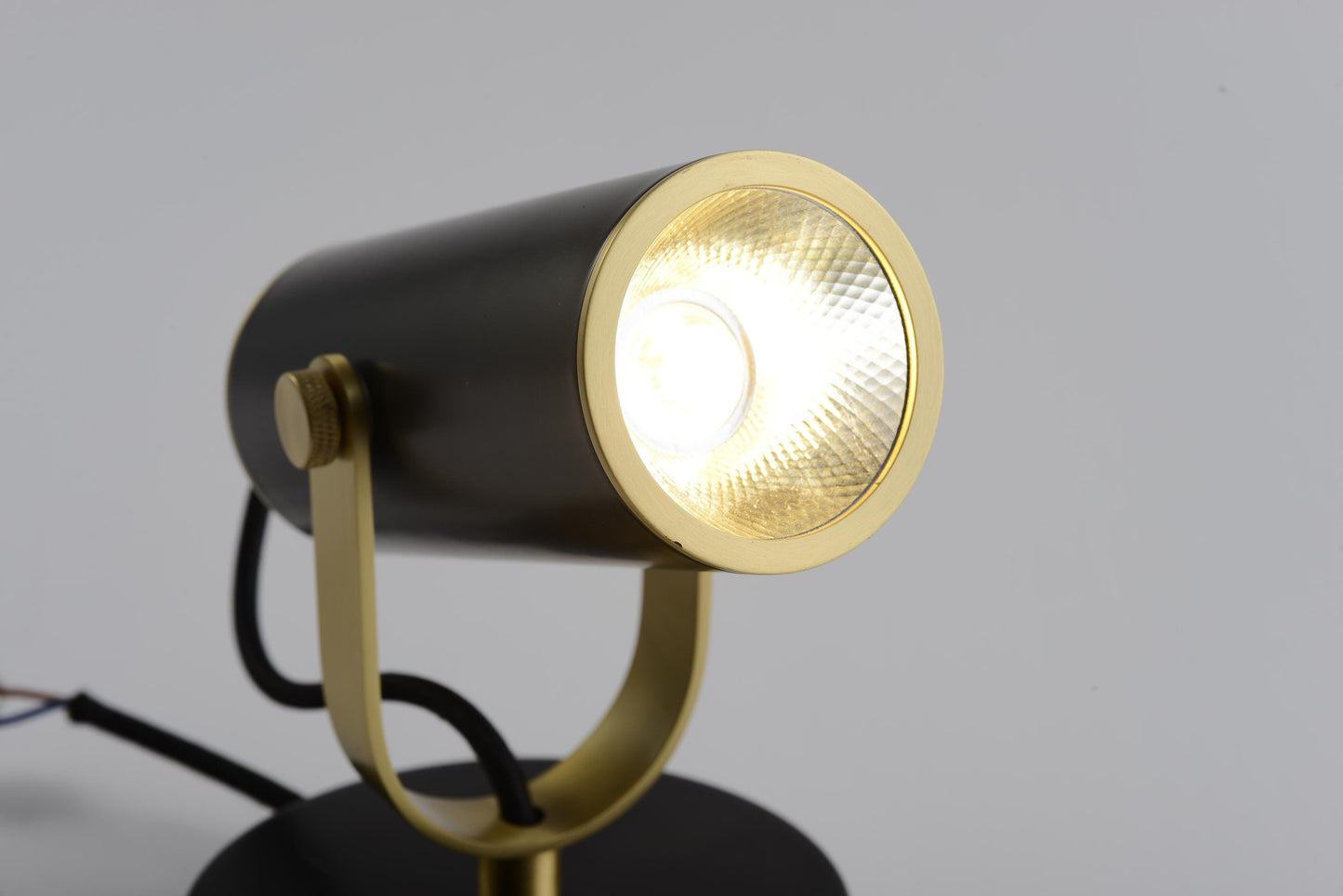 Artisan Copper Desk Lamp | Sleek Black and Copper Table Light | Industrial and Vintage Style