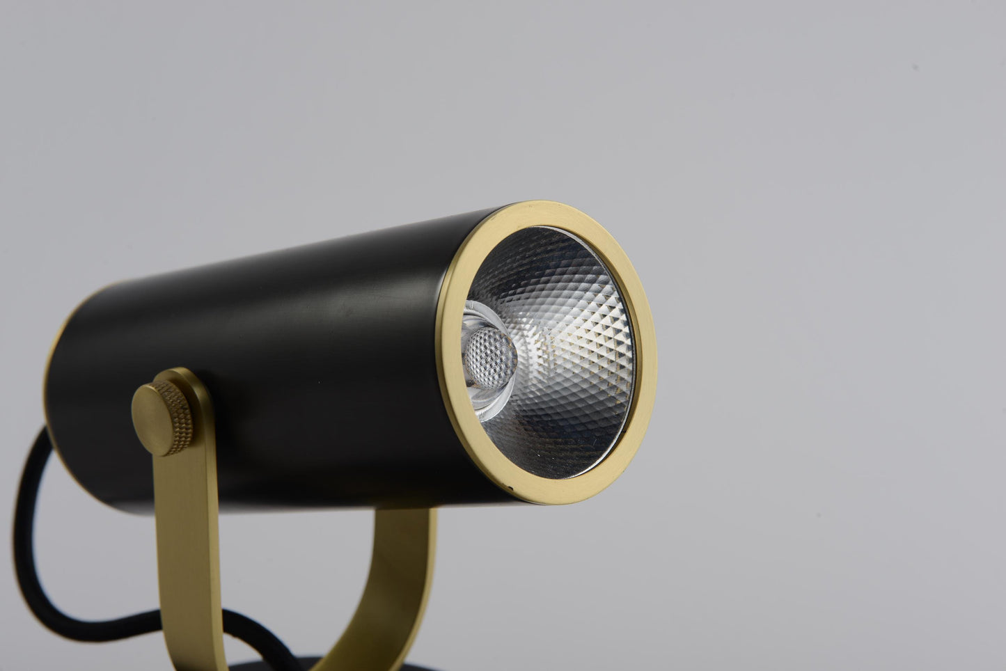 Artisan Copper Desk Lamp | Sleek Black and Copper Table Light | Industrial and Vintage Style