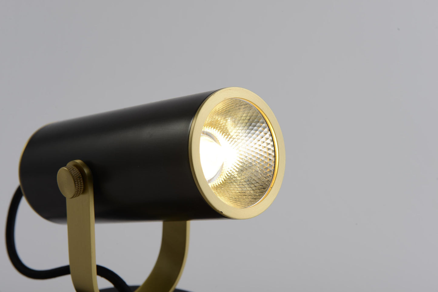 Artisan Copper Desk Lamp | Sleek Black and Copper Table Light | Industrial and Vintage Style