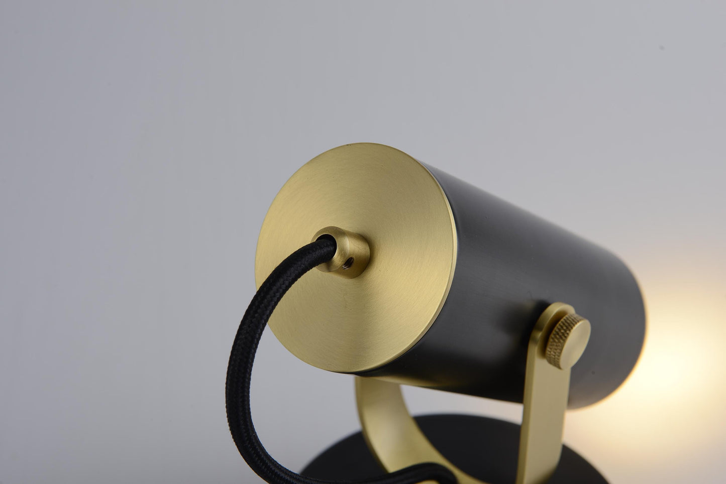 Artisan Copper Desk Lamp | Sleek Black and Copper Table Light | Industrial and Vintage Style
