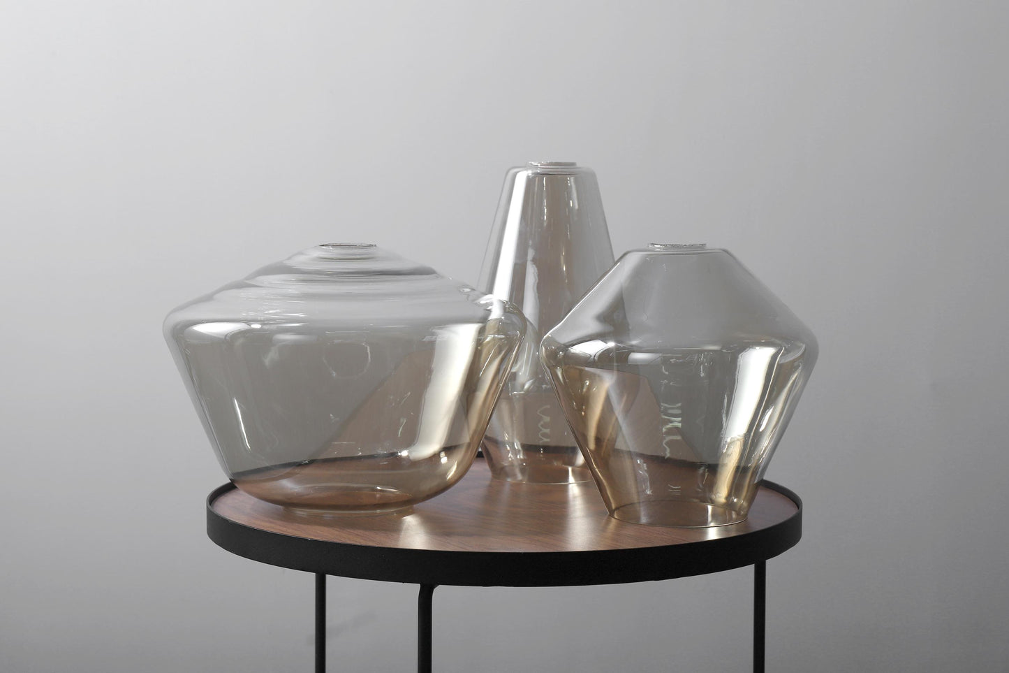 Copper and Black Chandelier-Industrial, Modern, and Custom Copper Lighting Solutions