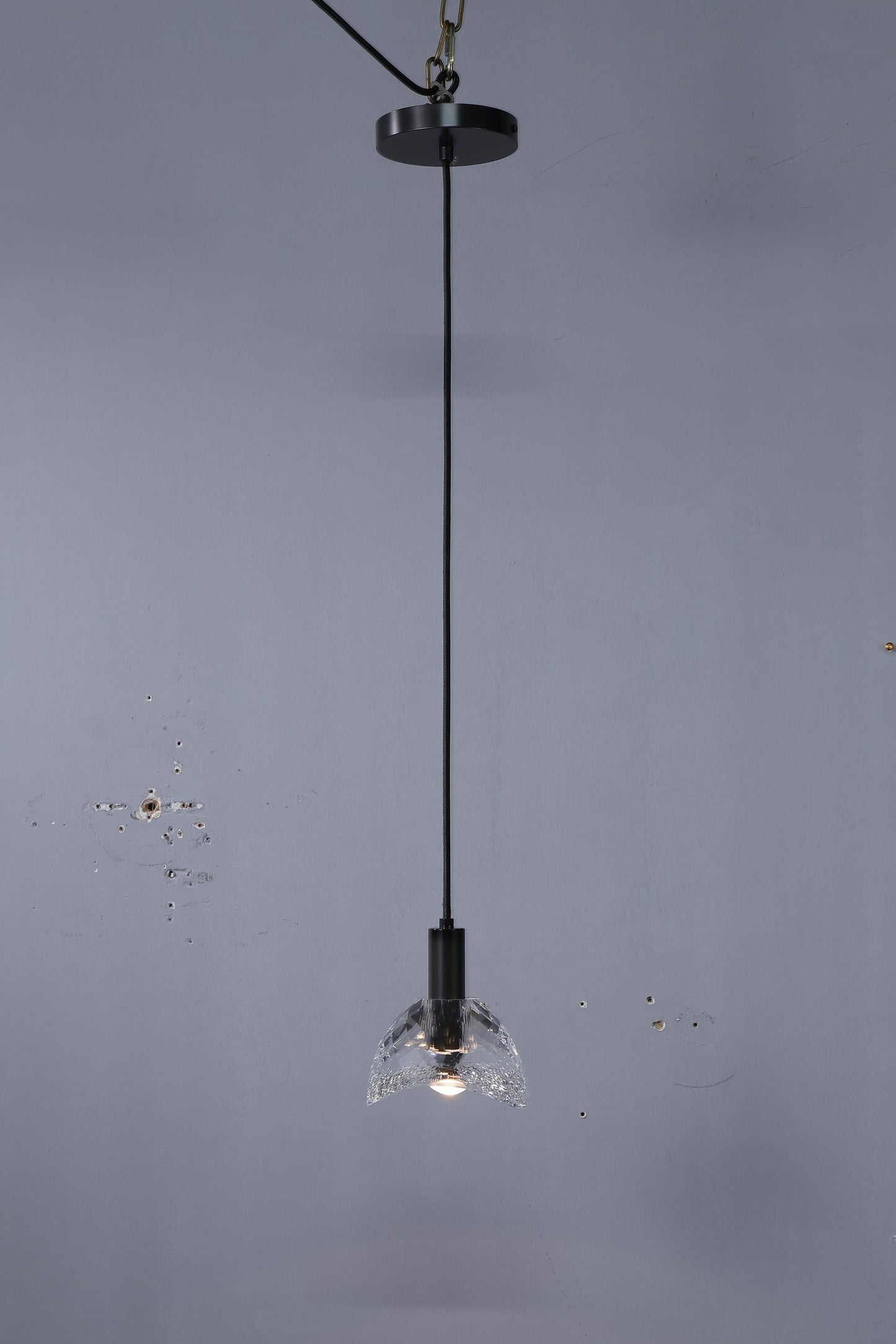 Luxury Black Copper Modern Chandelier with K9 Crystal-Elegant Copper and Crystal Hanging Light