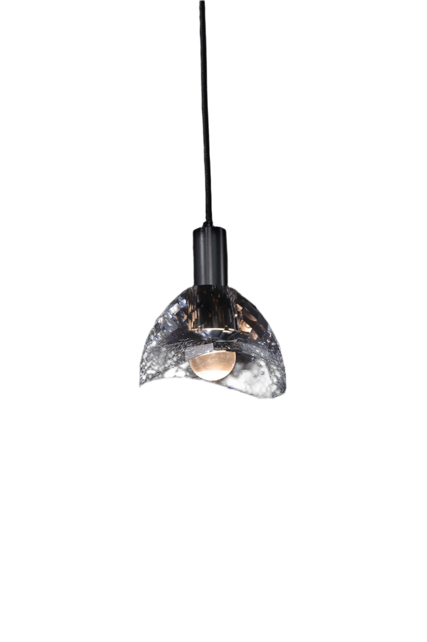 Luxury Black Copper Modern Chandelier with K9 Crystal-Elegant Copper and Crystal Hanging Light