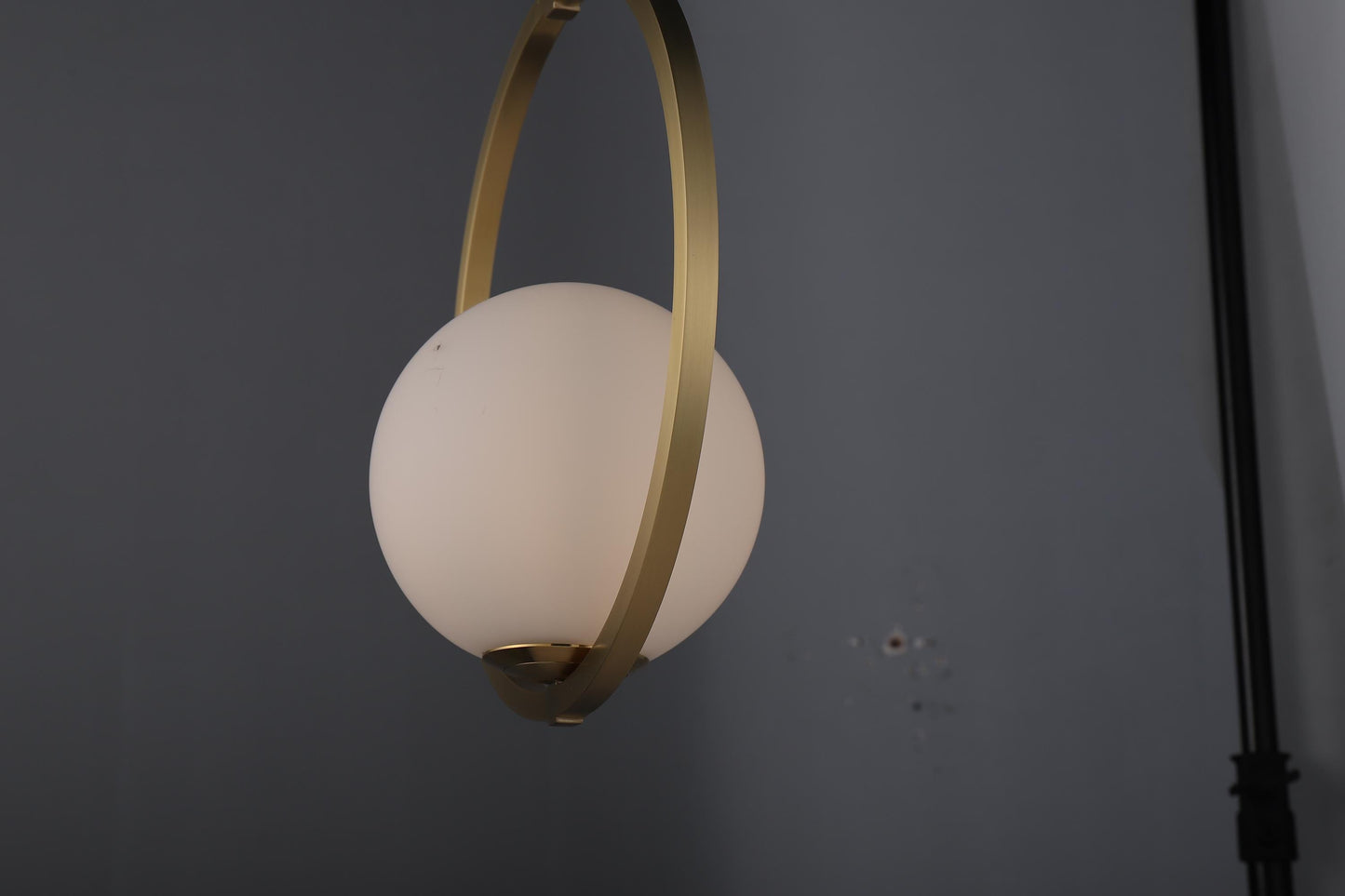 Unique Copper and Glass Chandelier-Elegant Modern Art Deco Pendant Light Fixture for Vintage Interiors